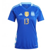Camisa de time de futebol Argentina Cristian Romero #13 Replicas 2º Equipamento Feminina Copa America 2024 Manga Curta